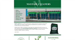 Desktop Screenshot of mayfairthecleaners.com